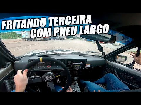 Primeiro teste com 200cv no Chevette Turbo