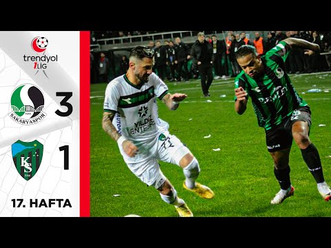 Sakaryaspor (3-1) Kocaelispor - Highlights/Özet | Trendyol 1. Lig - 2023/24
