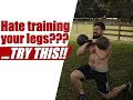 QUICK Kettlebell Leg Routine Builds Strength AND Burns Fat in Minutes | Chandler Marchman