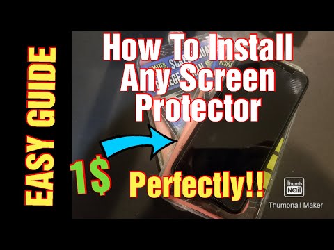 How to install ANY screen protector PERFECTLY - TIPS & Easy Guide - Android Iphone