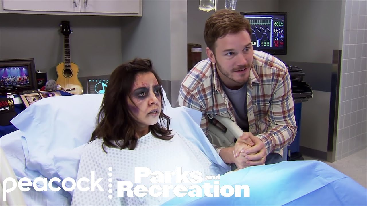 April & Andy Make A Baby | Parks and Recreation - YouTube