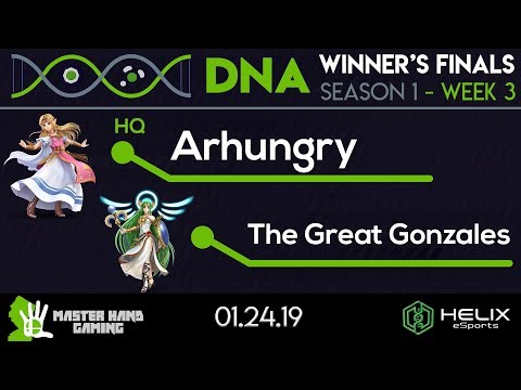 DNA 1.3 - HQ | Arhungry (Zelda) vs The Great Gonzales (Palutena) - W Finals