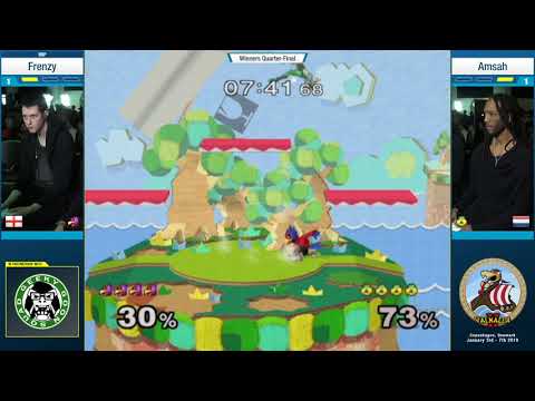 Valhalla II - Frenzy (Falco) Vs. Amsah (Sheik) - Winners Quarters - Melee Singles