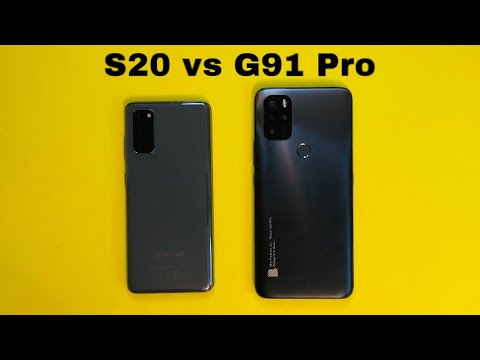 Samsung Galaxy S20 vs BLU G91 Pro