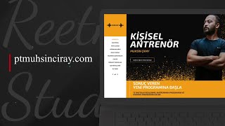 Antrenör Muhsin Çıray Web Tasarım Tanıtımı | Reetmic Studio - İzmir We