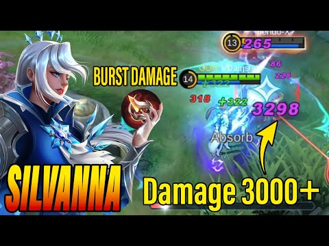 BROKEN BURST ITEM SILVANA BEST BURST BUILD - Silvanna Best Build 2023 ~ MLBB