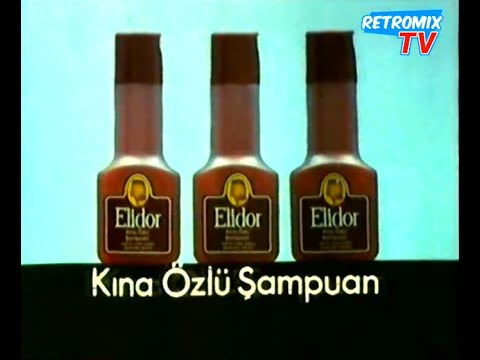 Elidor Kına Özlü Şampuan 30s - Türkiye, 1985