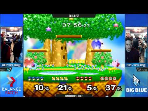 Patchless SSBM - Yasu/Project [L] (Blue) vs. Klaps/Twisty [L] (Red) - Melee Doubles GF2