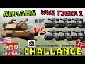 WW2 TIGER 1 VS ABRAMS - CHALLENGE! - How Many Does It Take? - WAR THUNDER