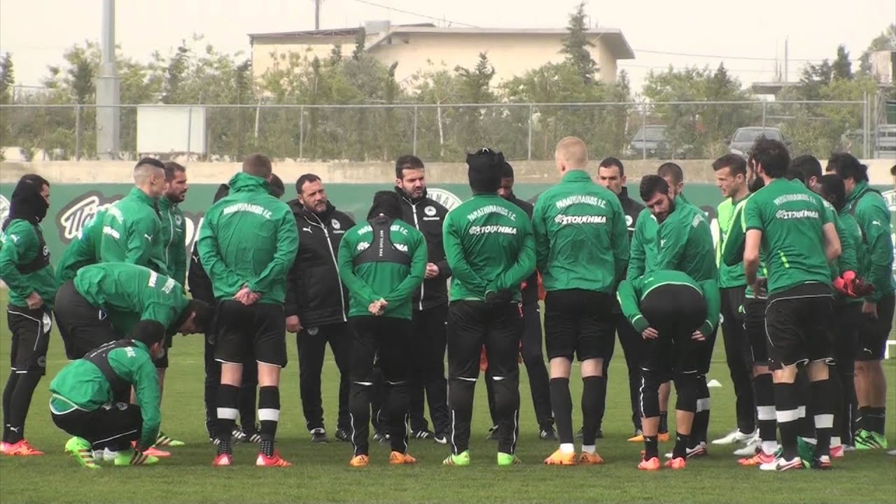 Προπονηση με… σκονη | pao.gr