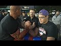 Strongman VS Schoolboy | ARM WRESTLING at Union Square NYC