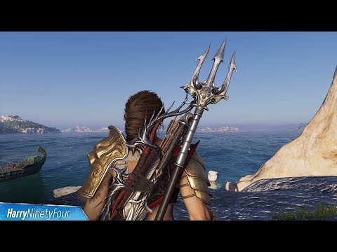 Assassins Creed Odyssey - Poseidon's Trident Location - Breathe Underwater (AC Odyssey)