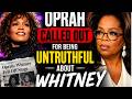 Oprah S Whitney Houston Comments Spark MAJOR Backlash From Her Family