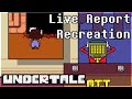 Undertale - Live Report (Recreation + FLP)