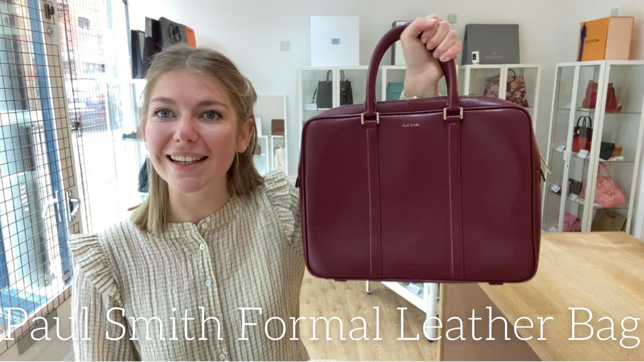 Paul Smith Formal Leather Bag Review