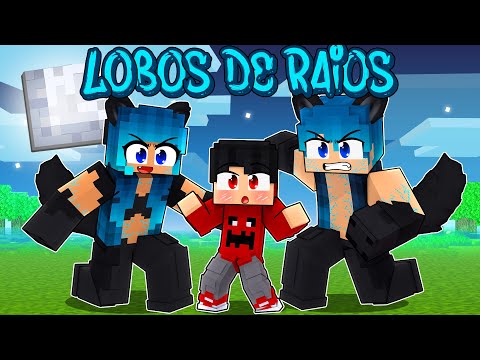 P3DRU foi ADOTADO pelo LOBOS DE RAIOS no Minecraft