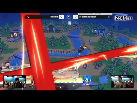 The Smash Lab 147 Winners Quarter Finals - Ronald (Ryu) vs ToastandButter (Sonic)