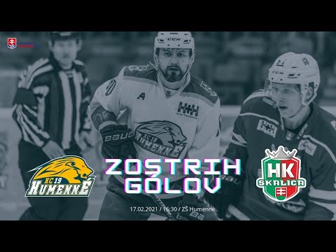 Zostrih gólov (To Naj) zo zápasu HC 19 Humenné - HK iClinic Skalica