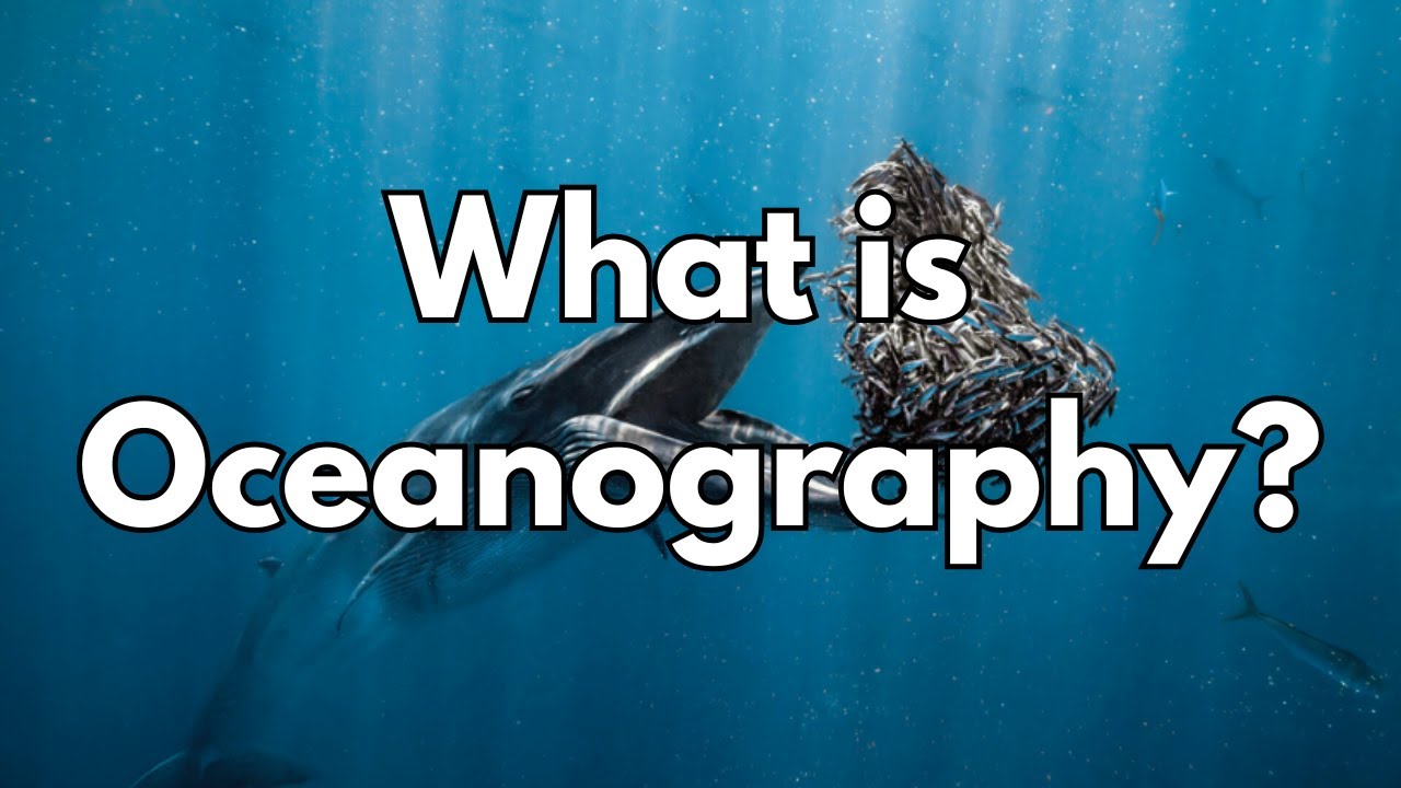 What Is Oceanography?
