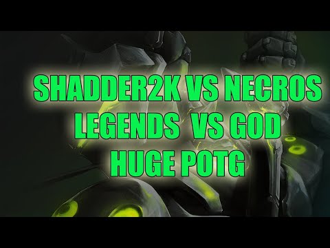 MOST INTENSE GENJI BATTLE - SHADDER2K VS NECROS TOP 500 OVERWATCH SEASON 23