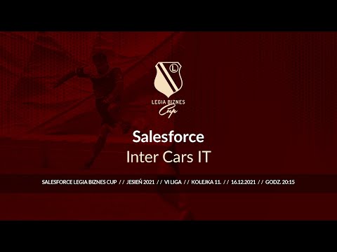 Skrót spotkania Salesforce - Inter Cars IT ( Legia Biznes Cup Jesień 2021 )