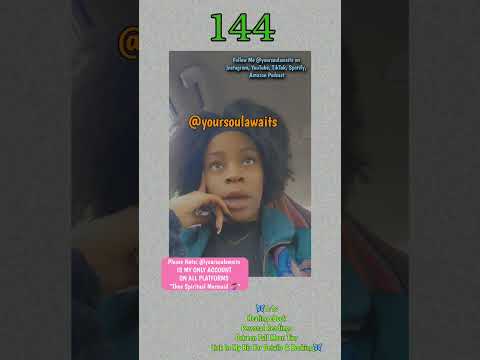 🪬Angel Number 144 | Chosen Ones | Angel Number 144 Meaning🪬 #spirituality #angelnumbers