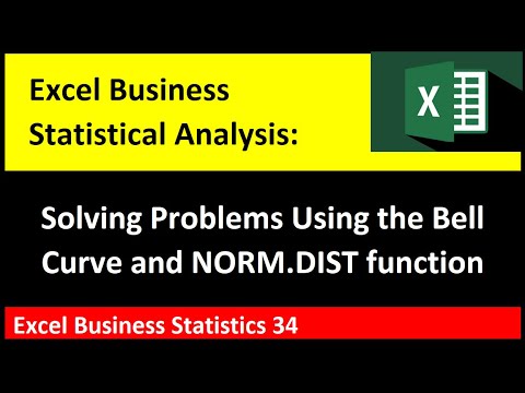 Excel Statistical Analysis 01 Data Statistics