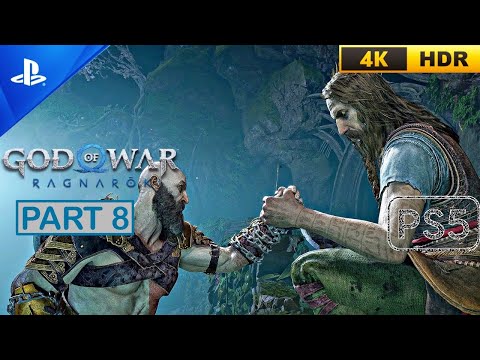 God Of War Ragnarok PS5 - Gameplay Walkthrough (60FPS 4K HDR) Part 8 No Commentary