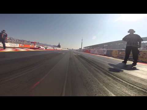 VW Cabrio @ Nitrolympx 2015, Hockenheim - Ride along on an 8 second pass