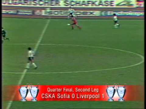 Liverpool vs CSKA Sofia - 1981