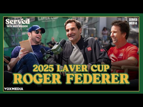 ROGER FEDERER Joins Served Live at The 2025 Laver Cup