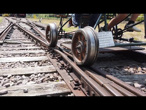 cab ride draisina o quadriciclo - parte 1/2 - Museo Ferroviario di Primolano