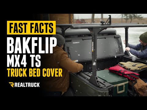 BAKFlip MX4 TS Hard Folding Tonneau Cover w/ T-Slot Rails Fast Facts