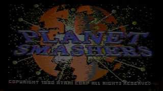 Lets Play Atari 7800 Planet Smashers!