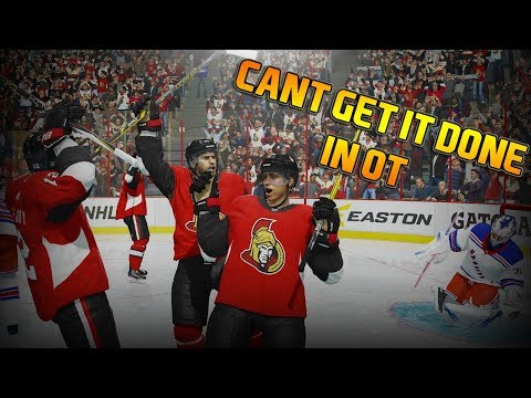 CAN'T WIN IN OT - NHL 18 - Ottawa Senators Be A Pro Ep. 24