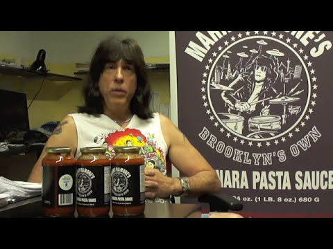 Punk Rock Legend Marky Ramone Presents Pasta Sauce
