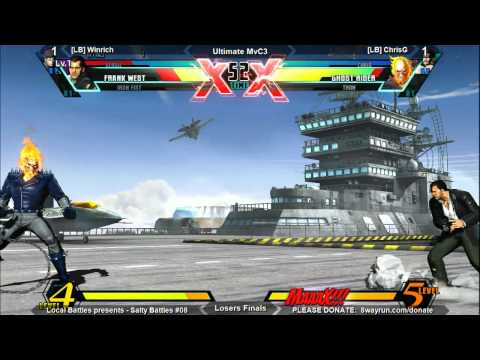Salty Battles #08 - uMvC3 LF - [LB] Winrich VS [LB] ChrisG