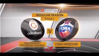 EuroLeague - CSKA Moscou - Galatasaray Odeabank Istanbul