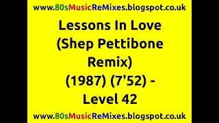 Lessons In Love (Shep Pettibone Remix) - Level 42 | 80s Club Mixes | 80s Club Music | 80s Pop Music