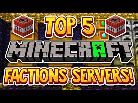 TOP 5 *NEW* FACTIONS SERVERS IN 2023! (BEST Minecraft Factions Servers In 2023!) (Java & MCPE)