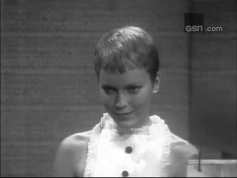 , title : 'What’s My Line? - Frank Sinatra, Mia Farrow; PANEL: Phyllis Newman, Mark Goodson (Nov 27, 1966)'