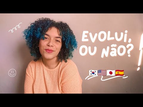minha evolução nos idiomas 🇰🇷🇺🇲🇯🇵🇪🇸 | lari