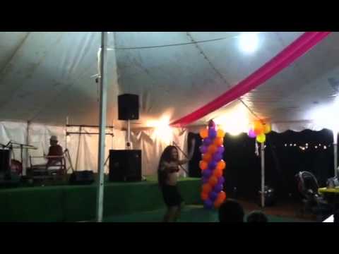 kayli Taniguchi . solo at a show 2012 heretamanui