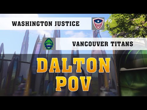 DALTON TRACER POV ● Washington Justice Vs Vancouver Titans ● [2K] OWL POV