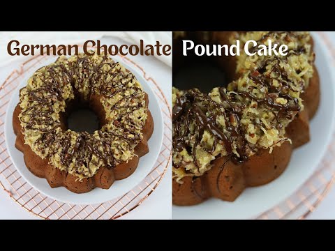 German Chocolate Pound Cake | How to Make a German Chocolate Pound Cake