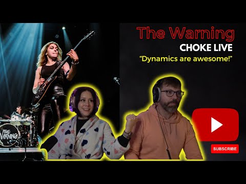The Warning - Choke Live Reaction - British Couple React
