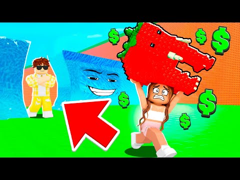 Включил ЧИТЫ и ЗАТРОЛЛИЛ свою ДЕВУШКУ в СБЕГИ от ЦУНАМИ в РОБЛОКС!