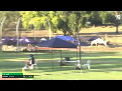 Girls U15 200m Heat 1: 2024-25 State Combined Event Championships