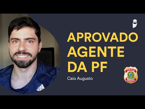 #ConcursoPF: Entrevista com Caio Augusto, aprovado para o cargo de Agente!