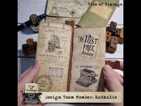 DTP for vibe.of.vintage: 'The typesetter mini folio'